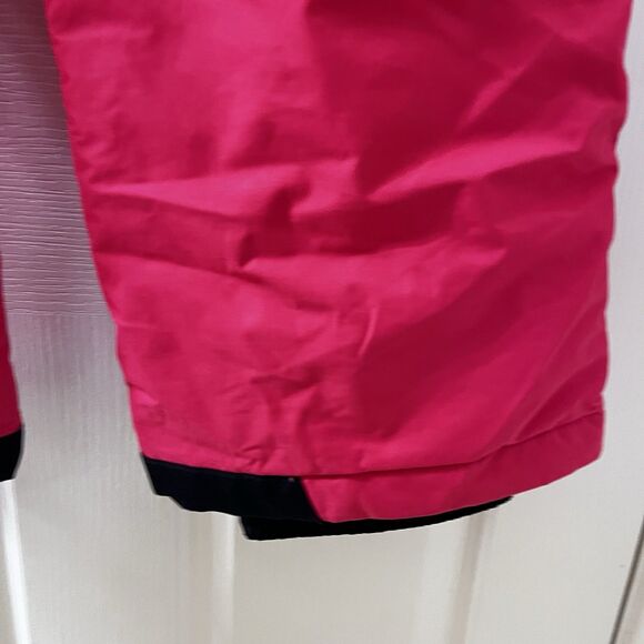 Columbia Omni-Tech Bugaboo Snow Pants Waterproof Insulated Pink Girls Size 10-12 - Picture 16 of 16
